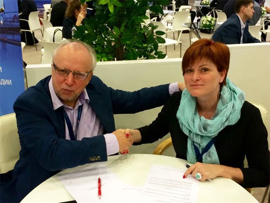 Момент подписания договора о международном Консорциуме с Hultin Partners